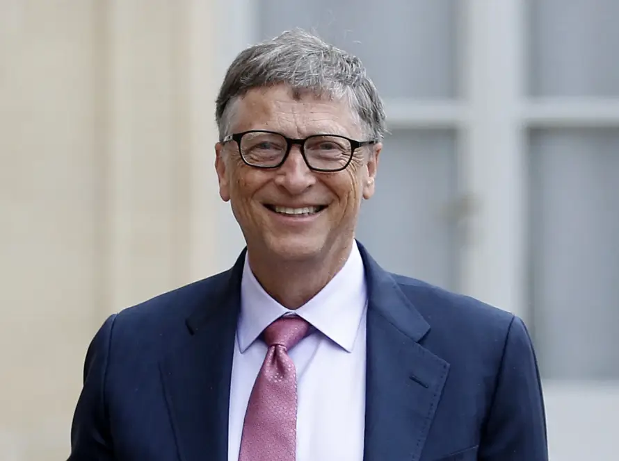 Bill Gates Smiling Famous Introvert